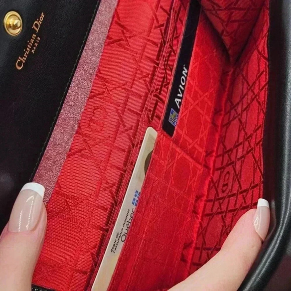 Dior Black Quilted Patent Leather Porte  Monnaie - Picture 12 of 17